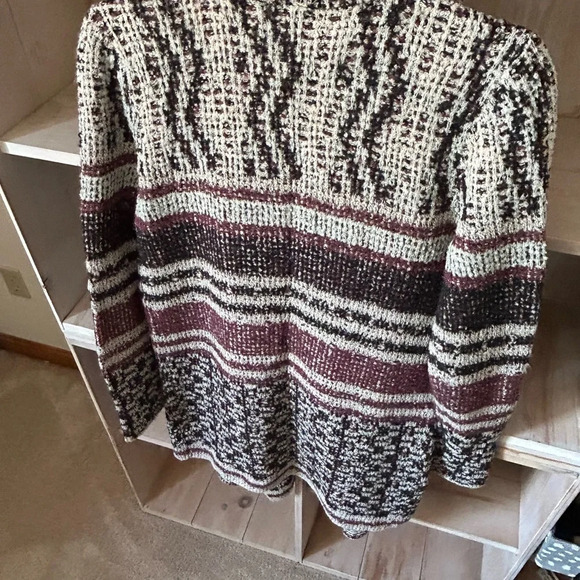 Lucky Brand Open Long Cardigan Sweater Coat - Picture 11 of 12